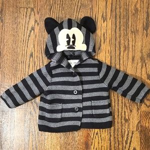 Baby Gap Disney Mickey Mouse sweater, 3 - 6mo.